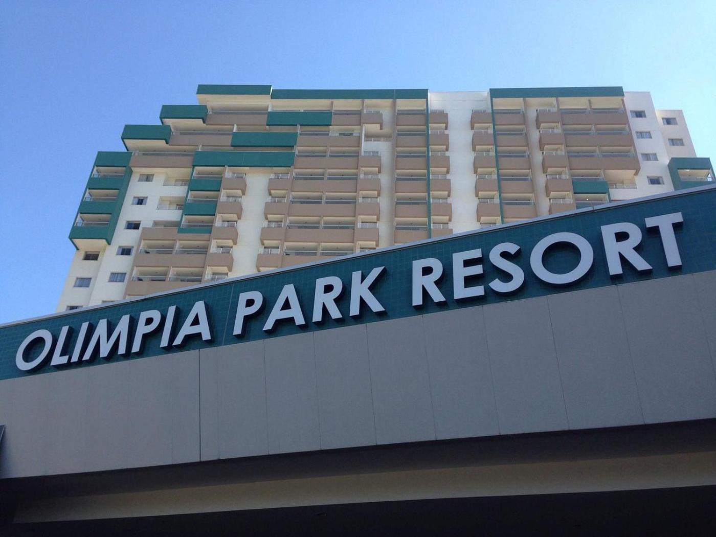 Olimpia Park Resort O Mais Divertido Resort Em Frente Ao Thermas Dos Laranjais - Pague Em Ate 12 Vezes Dış mekan fotoğraf